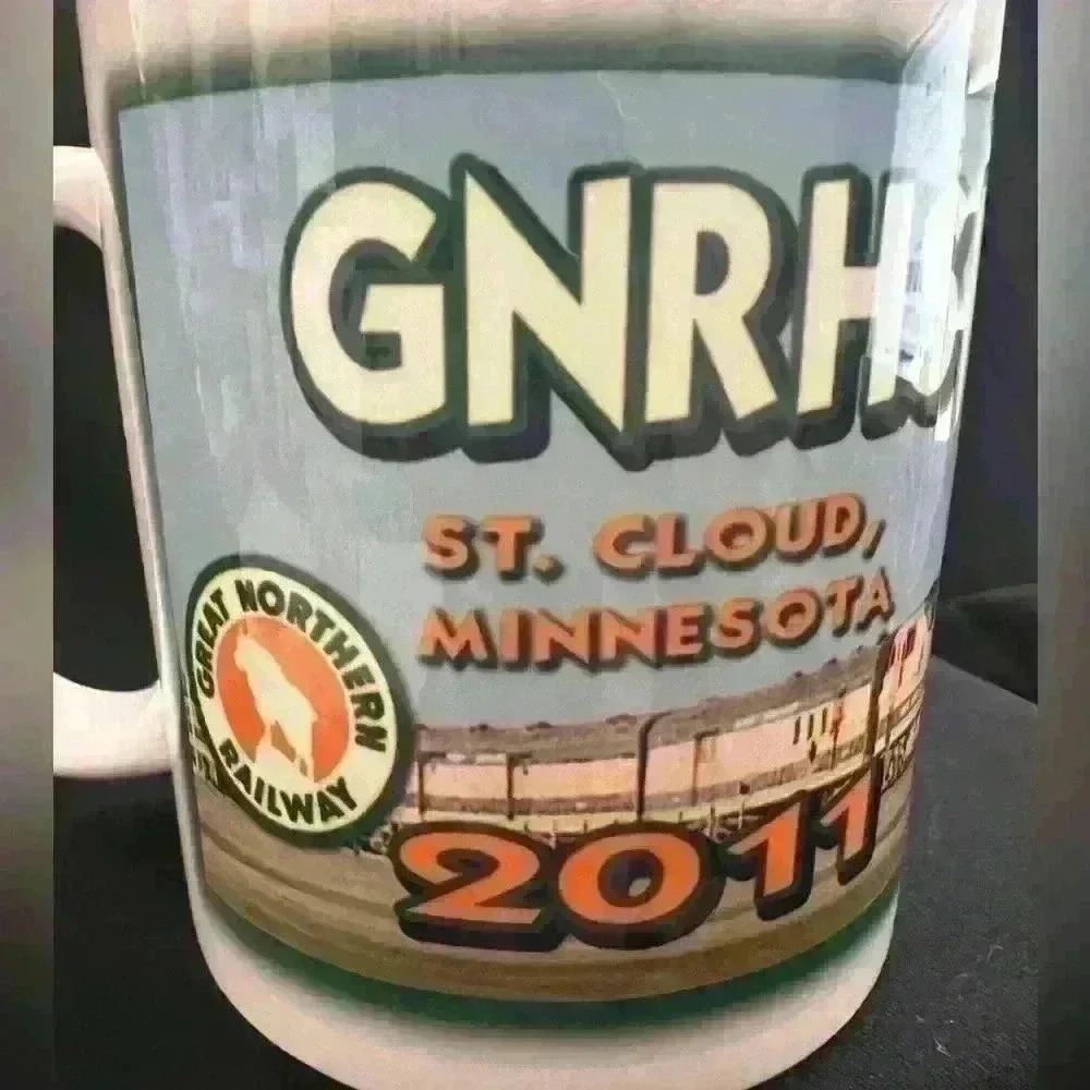 Great Northern Railway Historical Society Vintage Coffee Mug - Picture 2 of 5